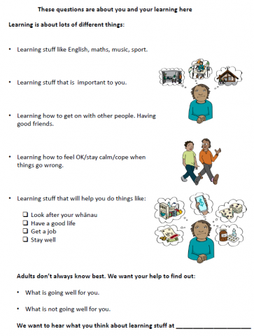 Learning in residential care consent form
