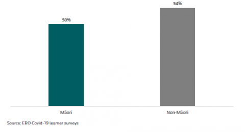 Figure 19: Māori learners who are enjoying their learning